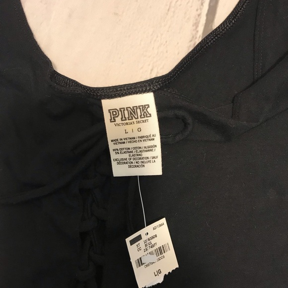 Victoria’s Secret PINK Black Bodysuit - Picture 3 of 5